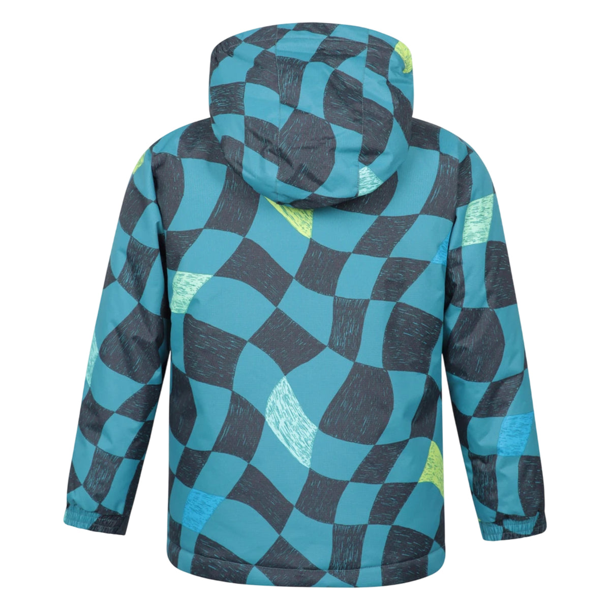 Teal - Back - Mountain Warehouse Childrens Mogal Ski Jacket
