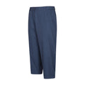 Navy - Side - Mountain Warehouse Womens-Ladies Quest Capri