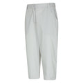 Grey - Side - Mountain Warehouse Womens-Ladies Quest Capri