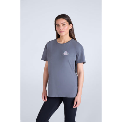 Grey - Front - Animal Womens-Ladies Leena Organic Cotton Boxy T-Shirt