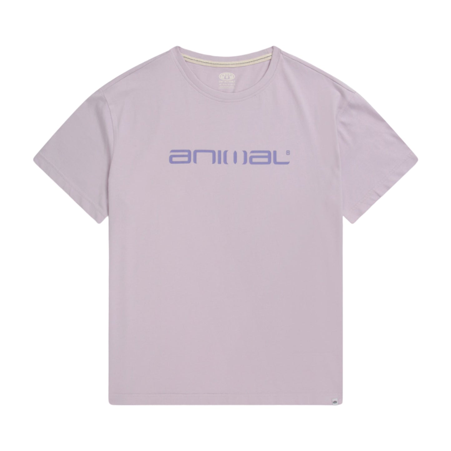 Lilac - Front - Animal Womens-Ladies Leena Organic Cotton Boxy T-Shirt
