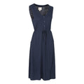 Navy - Side - Mountain Warehouse Womens-Ladies Bahamas Sleeveless Dress