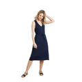 Navy - Pack Shot - Mountain Warehouse Womens-Ladies Bahamas Sleeveless Dress