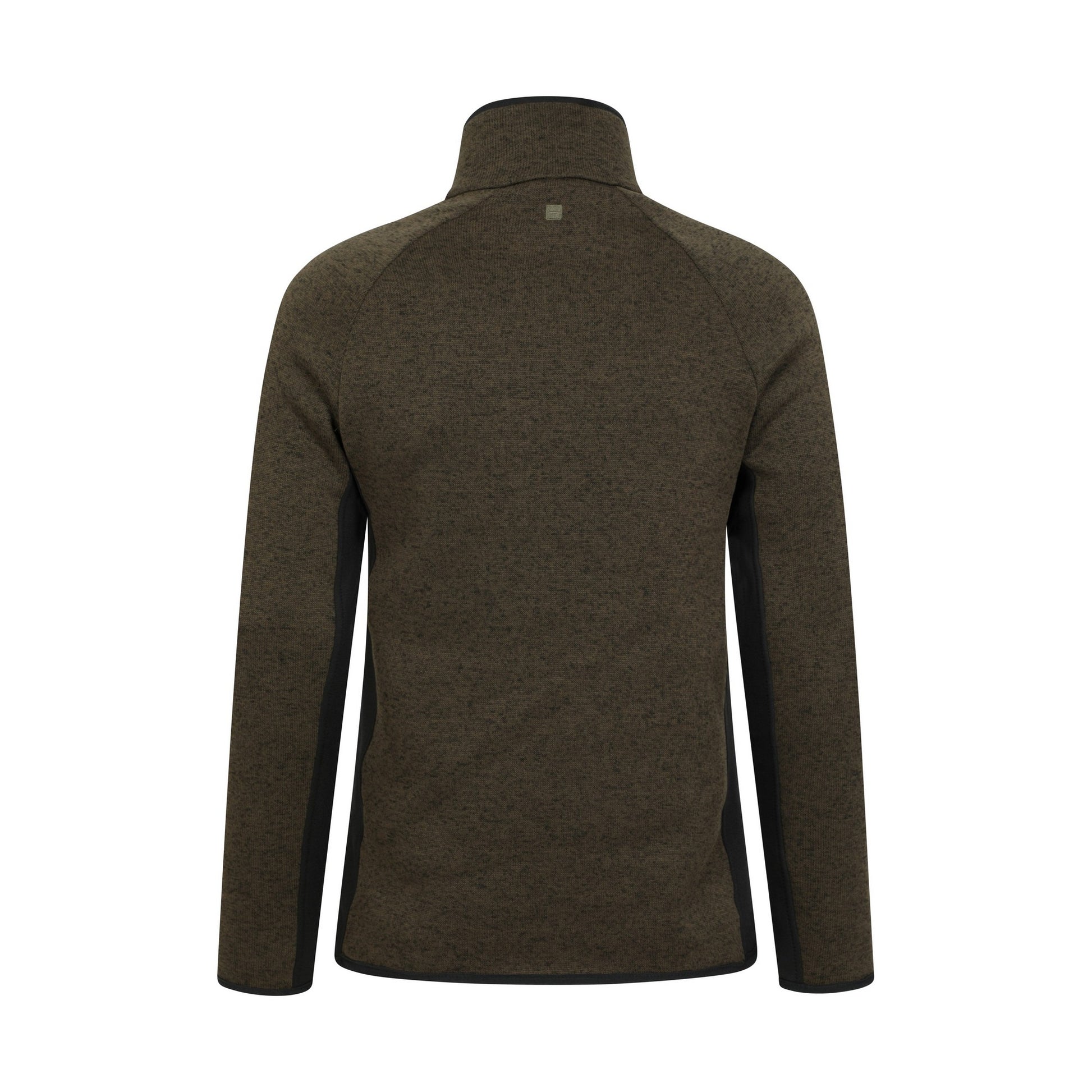 Khaki Green - Back - Mountain Warehouse Mens Treston Fleece Top