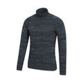 Blue - Side - Mountain Warehouse Mens Alpine Base Layer Top