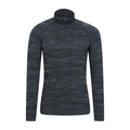 Blue - Front - Mountain Warehouse Mens Alpine Base Layer Top