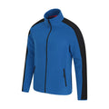 Blue - Side - Mountain Warehouse Mens Relic Recycled Fleece Jacket