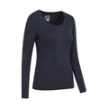 Navy - Back - Mountain Warehouse Womens-Ladies Keep The Heat II Thermal Top