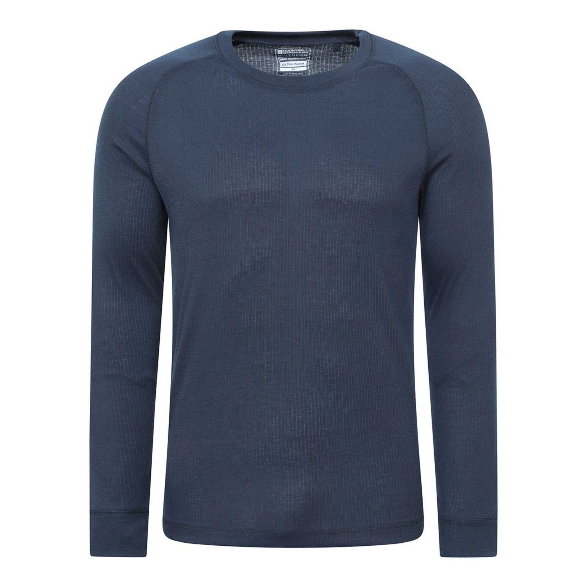 Navy - Back - Mountain Warehouse Mens Talus Base Layer Top (Pack of 2)