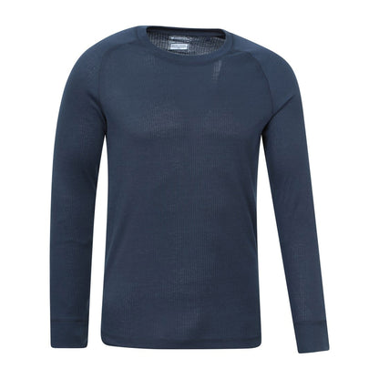 Navy - Side - Mountain Warehouse Mens Talus Base Layer Top (Pack of 2)