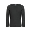 Dark Grey - Lifestyle - Mountain Warehouse Mens Talus Base Layer Top (Pack of 2)