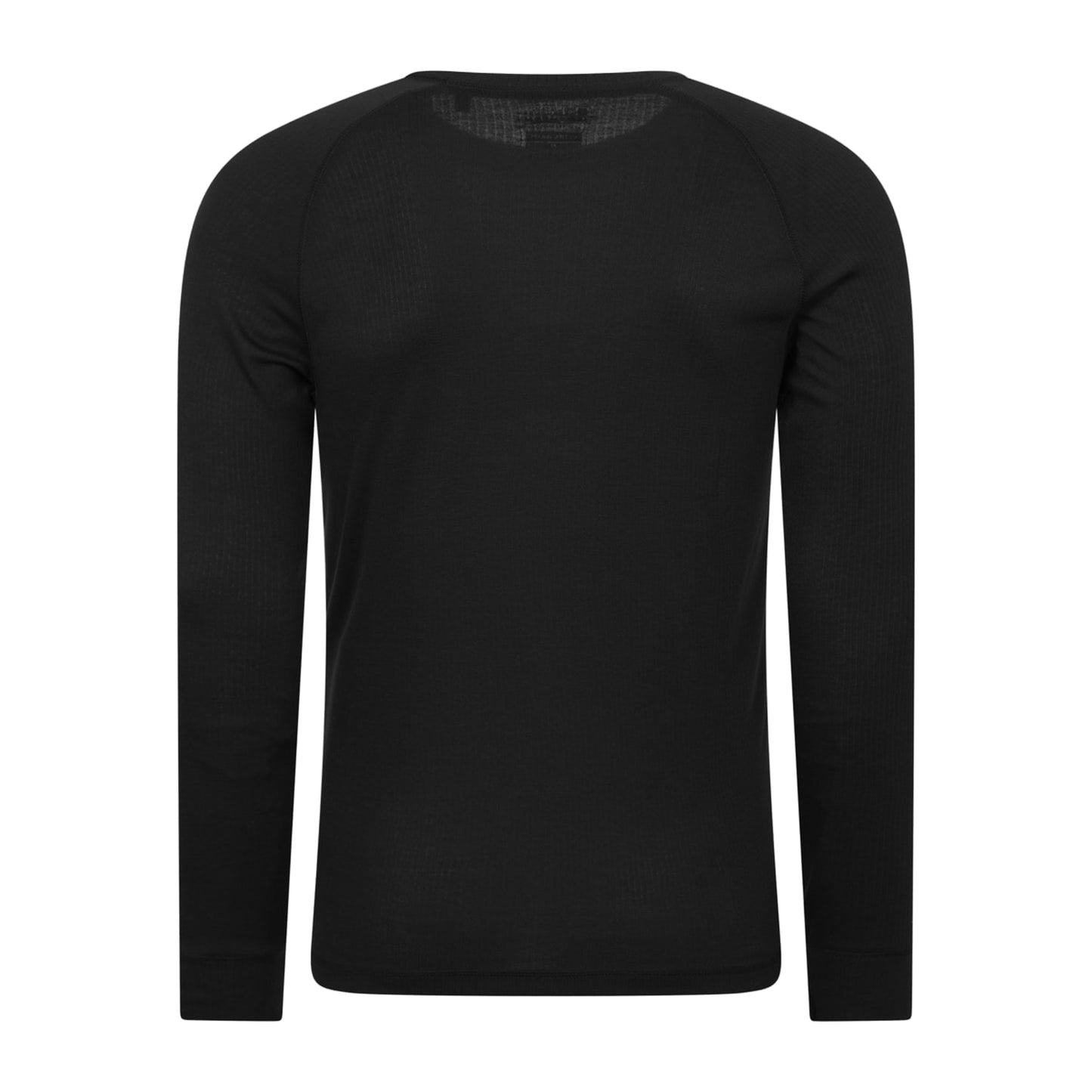 Black - Back - Mountain Warehouse Mens Talus Base Layer Top (Pack of 2)