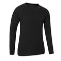 Black - Back - Mountain Warehouse Mens Talus Base Layer Top (Pack of 2)