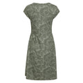 Green - Back - Mountain Warehouse Womens-Ladies Sorrento Leaf Print UV Protection Dress