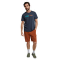 Navy - Lifestyle - Animal Mens Jacob Organic T-Shirt