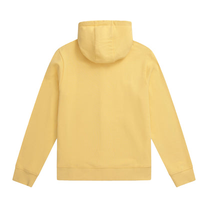 Pale Yellow - Back - Animal Womens-Ladies Nikki Organic Zipped Hoodie