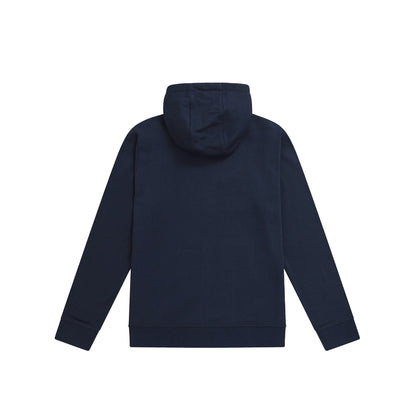 Dark Blue - Back - Animal Womens-Ladies Nikki Organic Zipped Hoodie