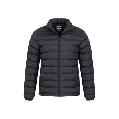 Black - Pack Shot - Mountain Warehouse Mens Vista Padded Jacket