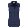 Navy - Lifestyle - Mountain Warehouse Womens-Ladies Coconut Sleeveless Shirt