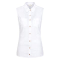 White - Front - Mountain Warehouse Womens-Ladies Coconut Sleeveless Shirt