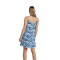 Blue - Back - Animal Womens-Ladies Sofi Beach Mini Dress