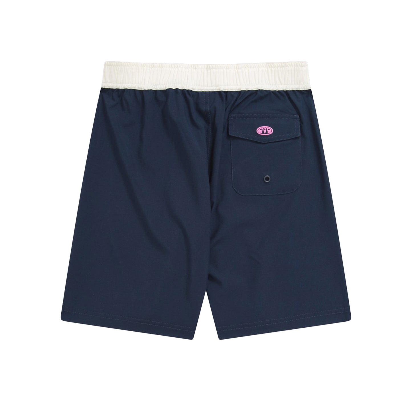 Navy - Back - Animal Girls Nora Classic Boardshorts