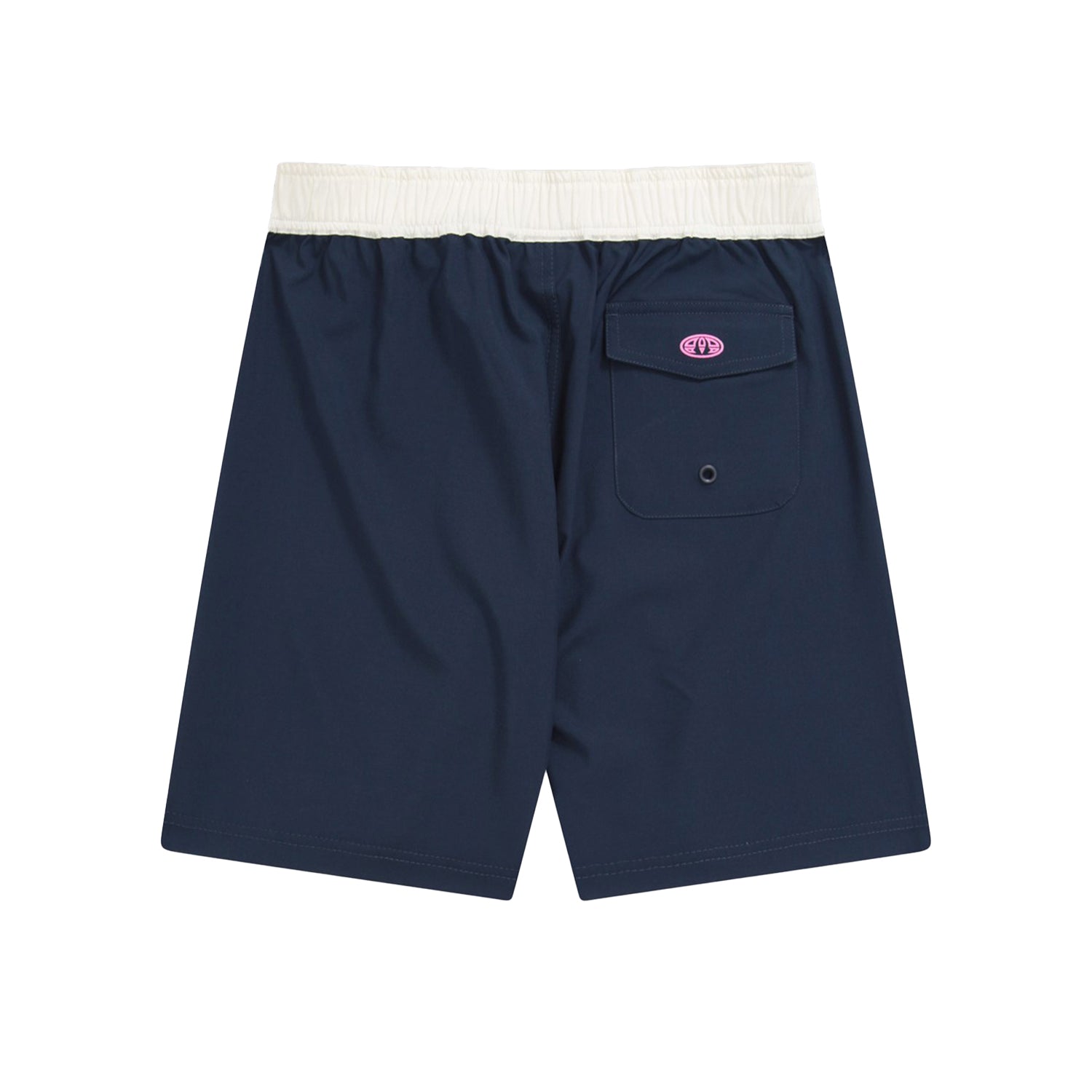 Navy - Back - Animal Girls Nora Classic Boardshorts
