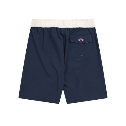 Navy - Back - Animal Girls Nora Classic Boardshorts