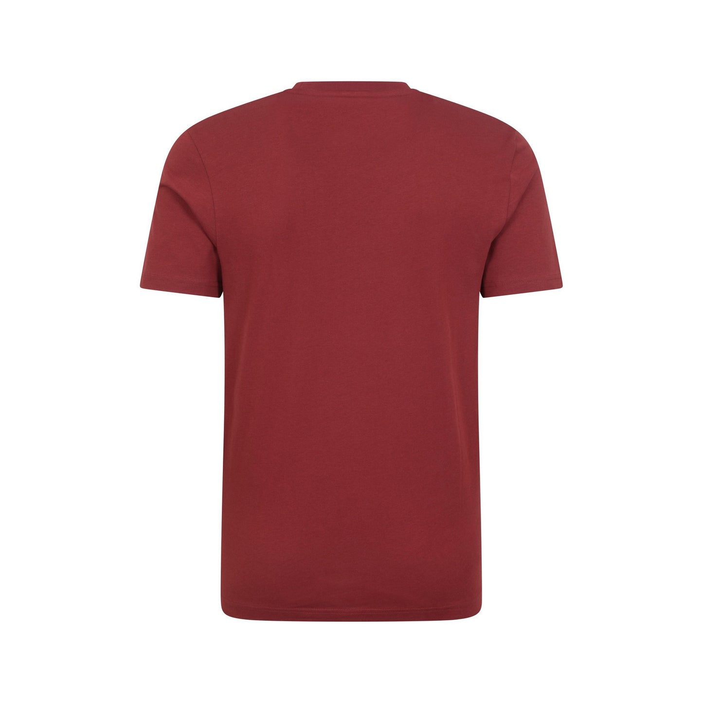 Dark Burgundy - Back - Mountain Warehouse Mens Linear Organic T-Shirt
