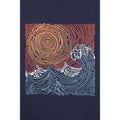 Navy - Lifestyle - Mountain Warehouse Mens Tidal Wave Organic Cotton T-Shirt
