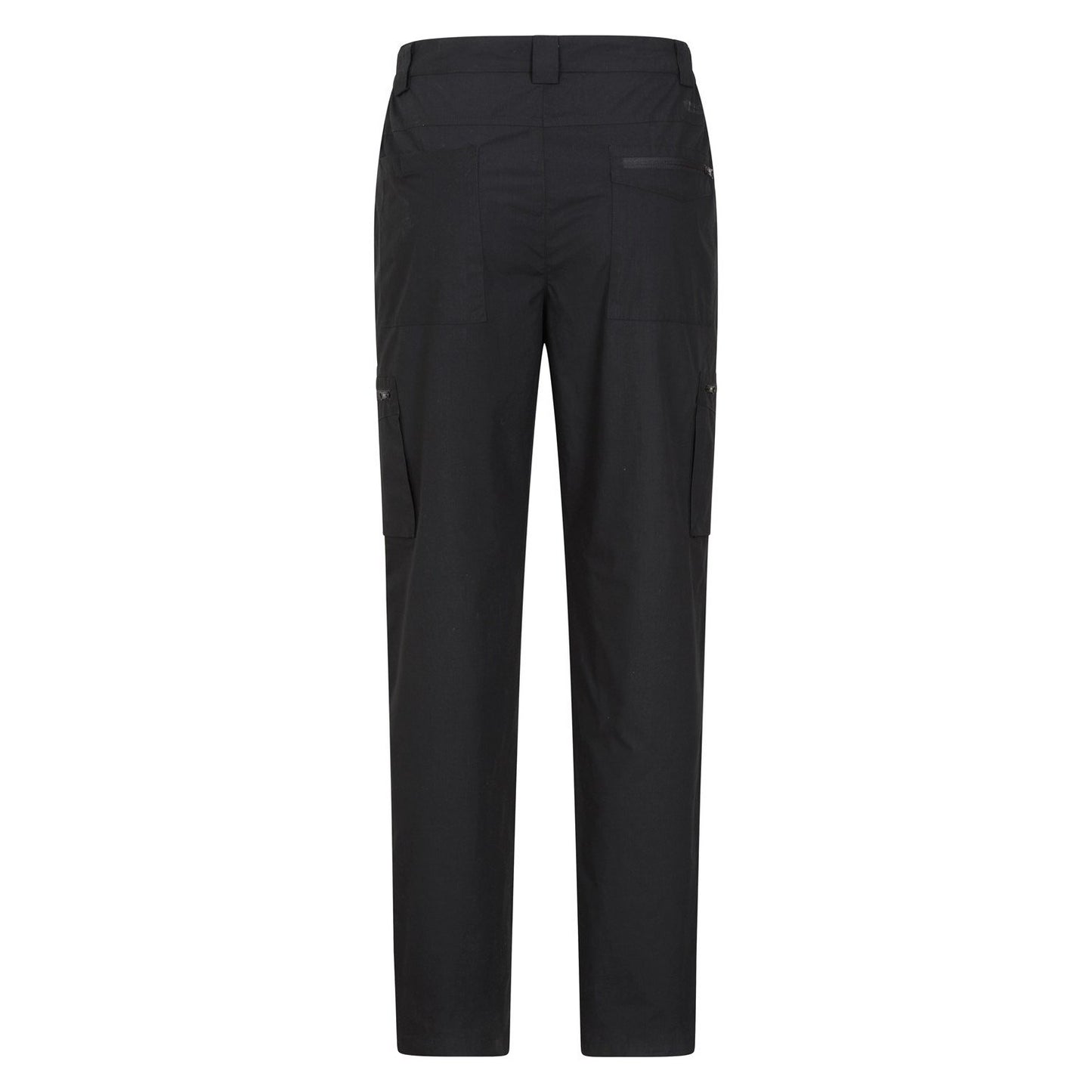 Jet Black - Back - Mountain Warehouse Mens Trek II Trousers