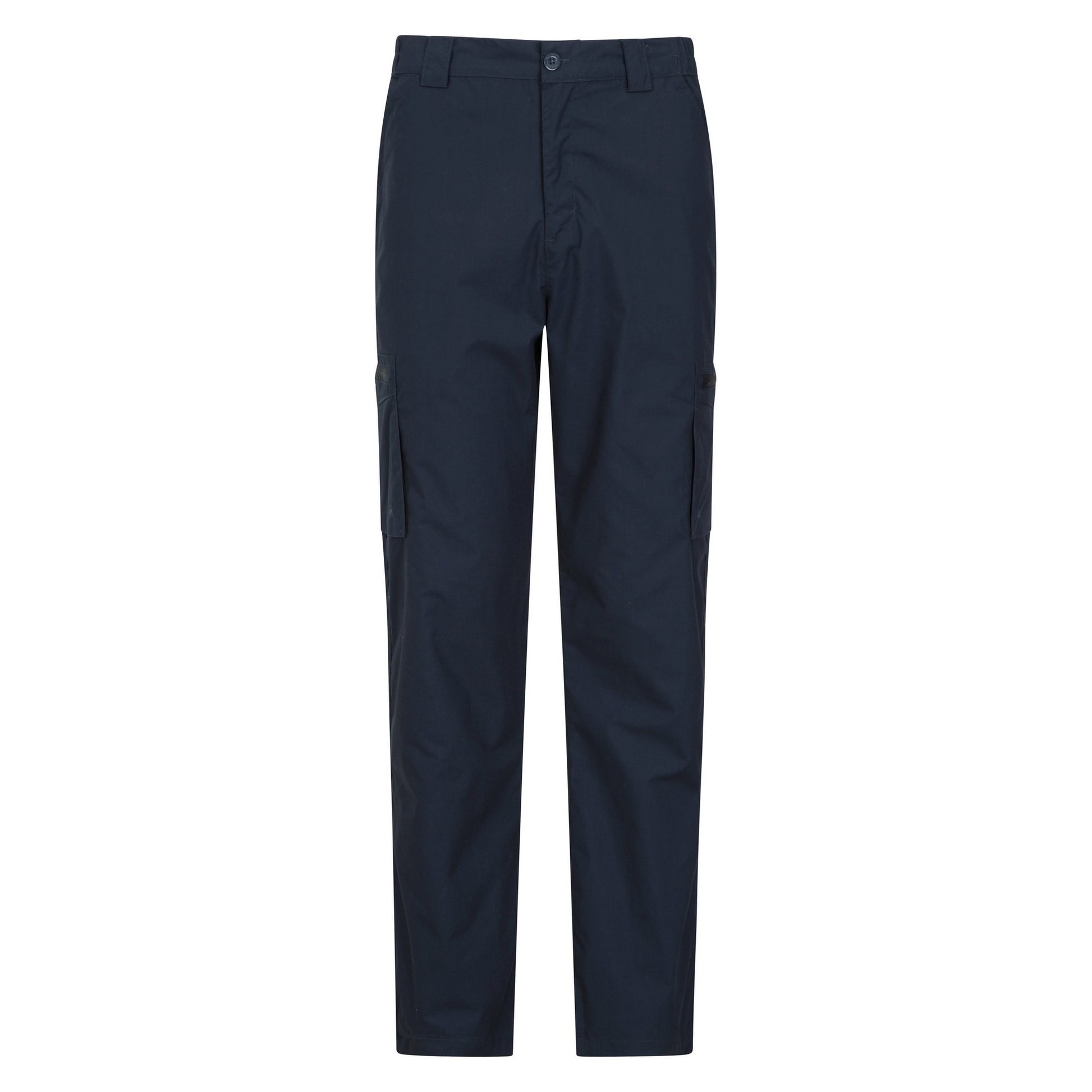Dark Blue - Front - Mountain Warehouse Mens Trek II Trousers