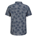 Blue - Back - Mountain Warehouse Mens Tropical Short-Sleeved Shirt