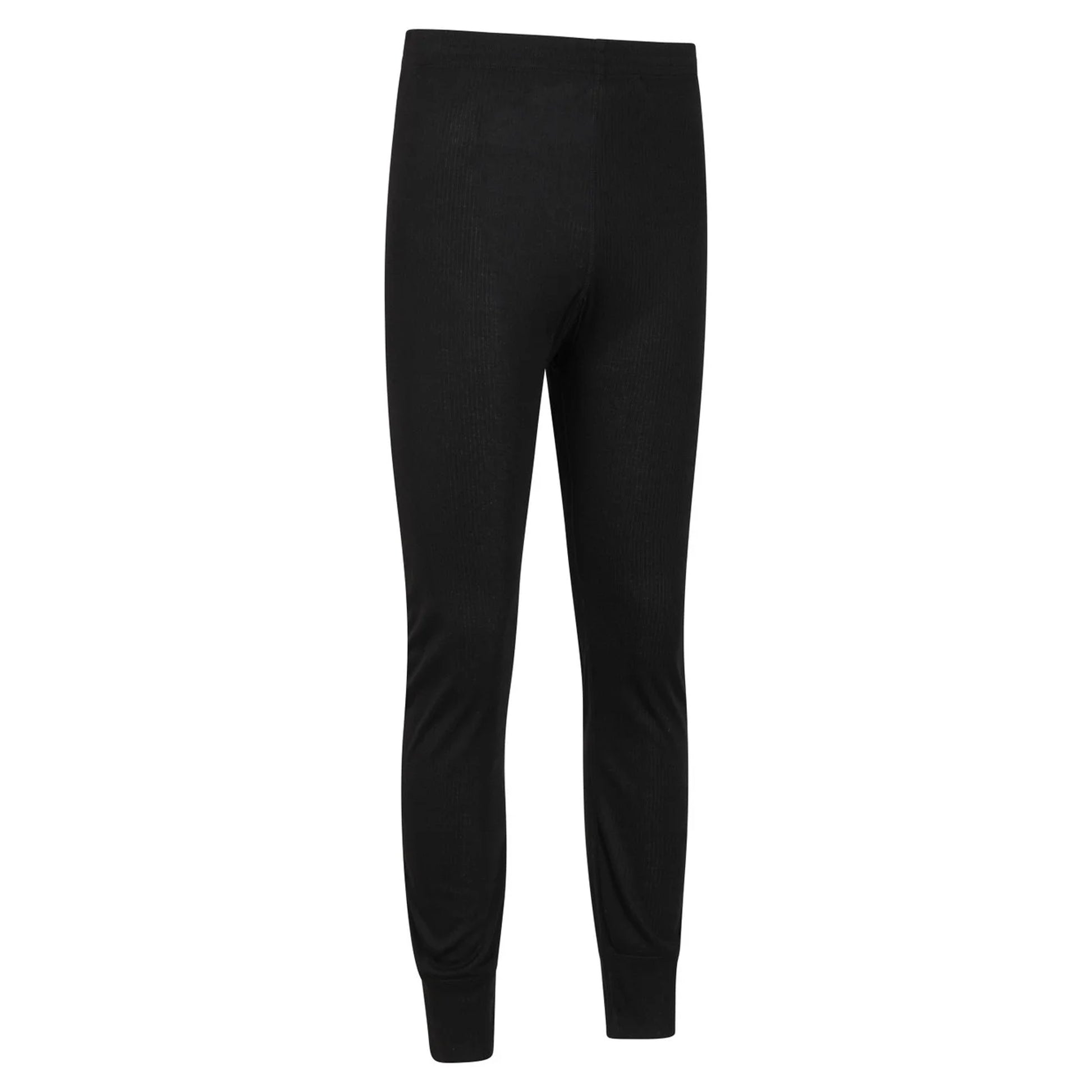 Black - Side - Mountain Warehouse Mens Talus Base Layer Bottoms (Pack of 2)