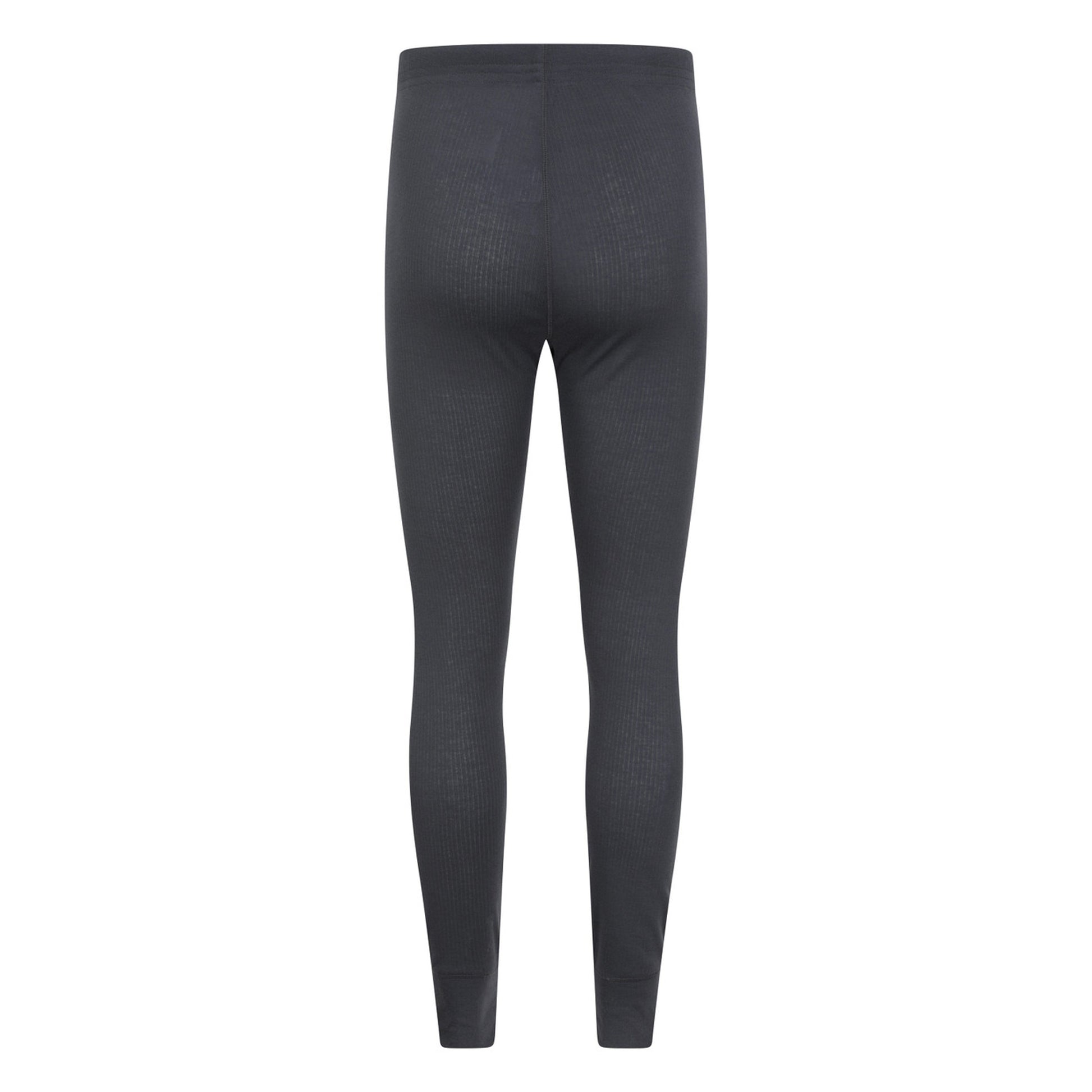 Charcoal - Back - Mountain Warehouse Mens Talus Base Layer Bottoms (Pack of 2)