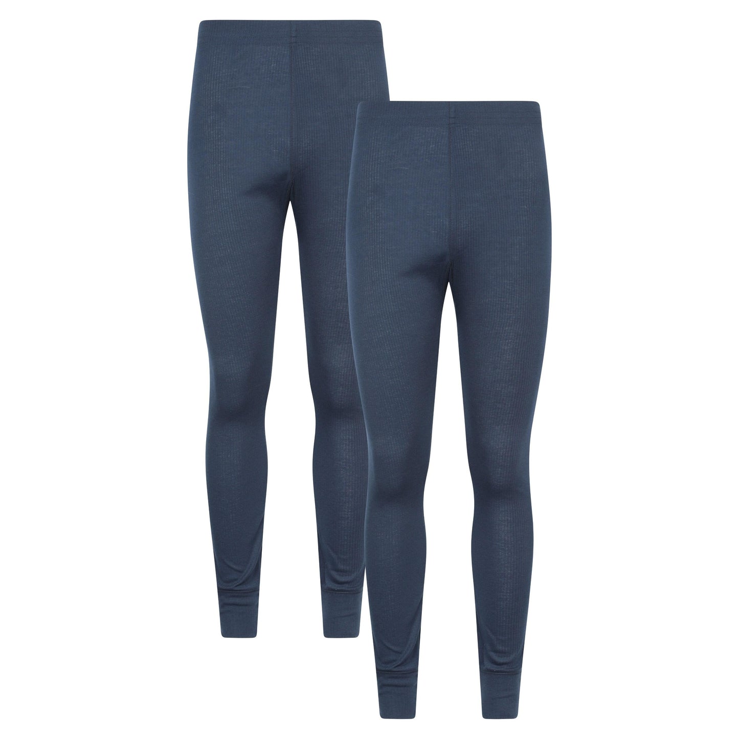 Navy - Front - Mountain Warehouse Mens Talus Base Layer Bottoms (Pack of 2)