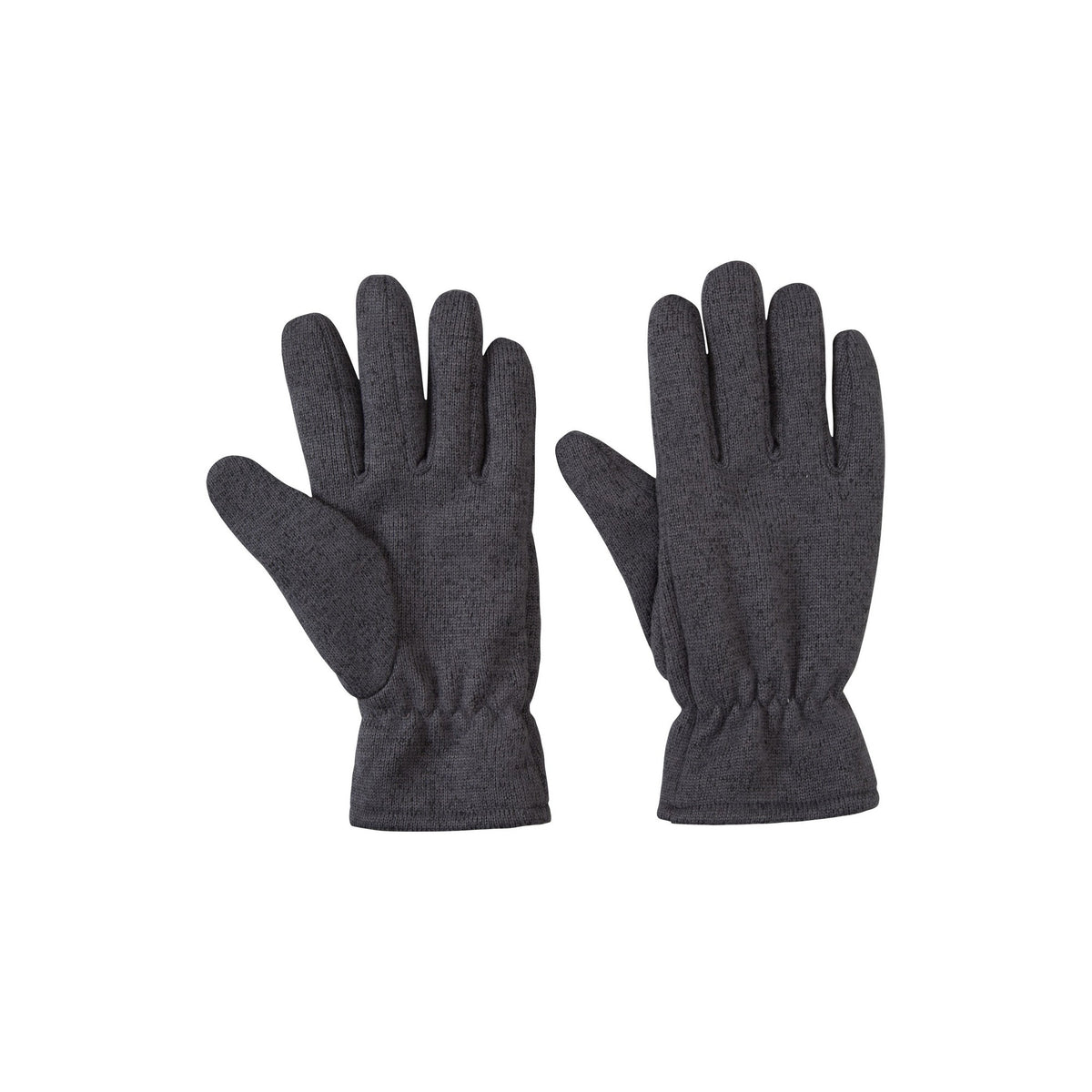 Grey - Side - Mountain Warehouse Mens Nevis Fleece Gloves
