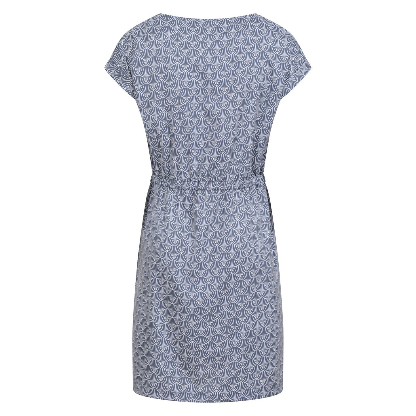 Blue - Back - Mountain Warehouse Womens-Ladies Mykonos Floral Midi Dress