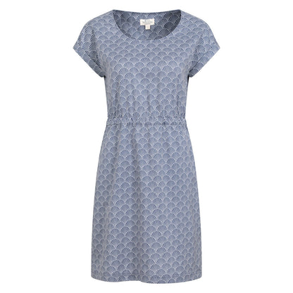 Blue - Front - Mountain Warehouse Womens-Ladies Mykonos Floral Midi Dress