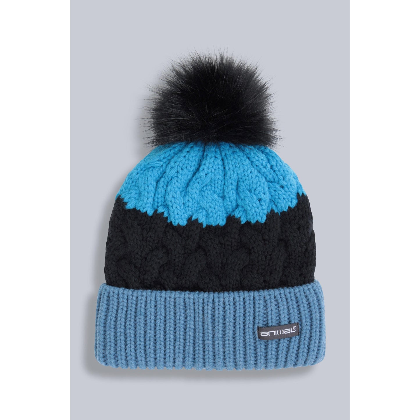 Blue - Front - Animal Childrens-Kids Alex Recycled Beanie