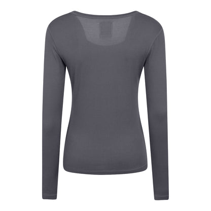 Dark Grey - Back - Mountain Warehouse Womens-Ladies Keep The Heat Thermal Top