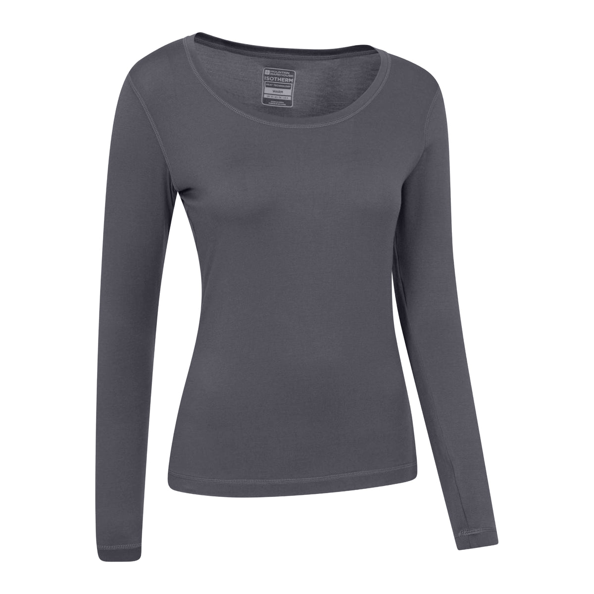 Dark Grey - Lifestyle - Mountain Warehouse Womens-Ladies Keep The Heat Thermal Top