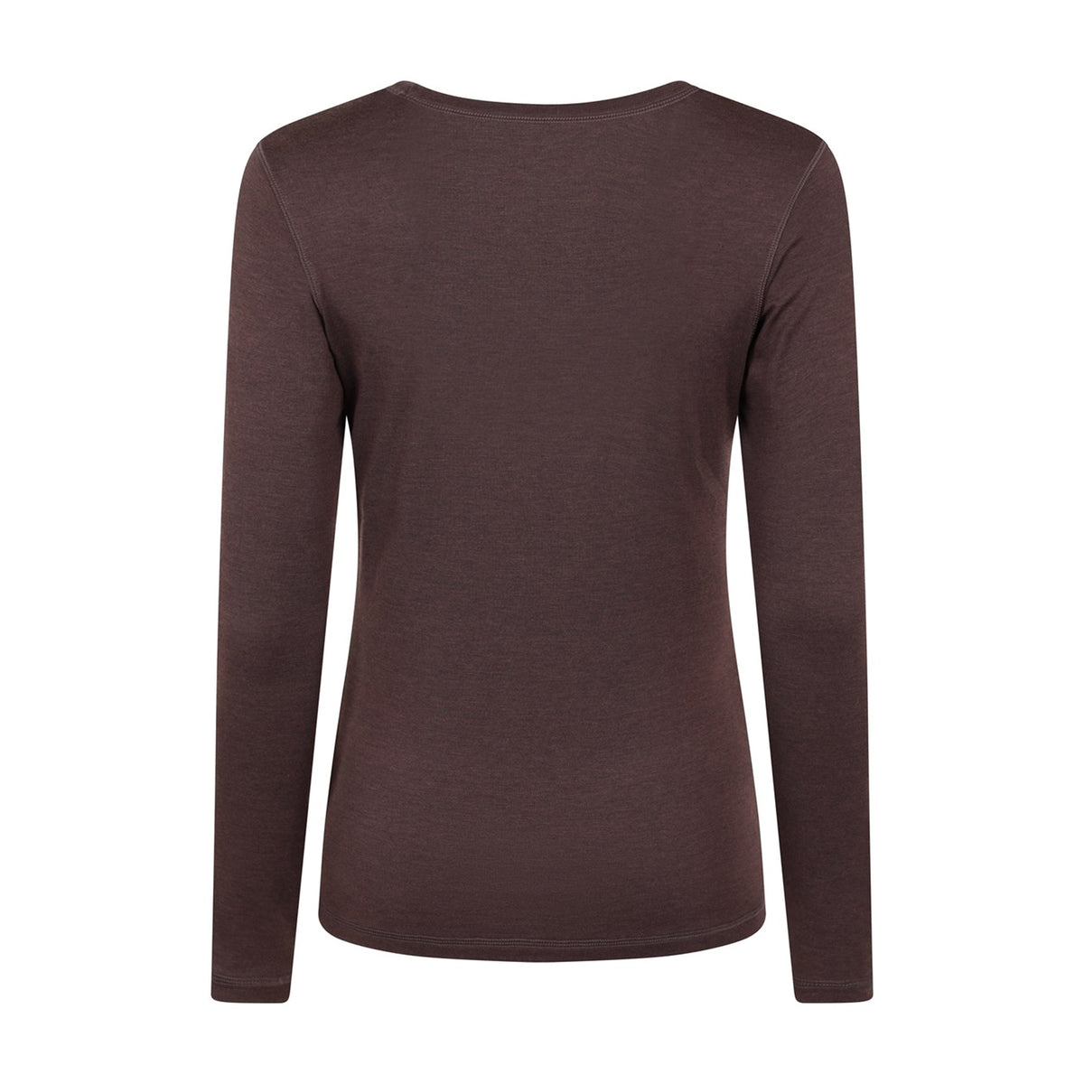 Brown - Back - Mountain Warehouse Womens-Ladies Keep The Heat Thermal Top