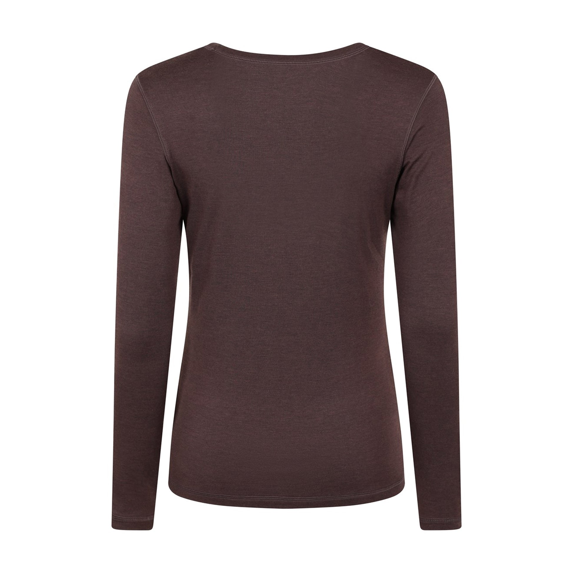 Brown - Back - Mountain Warehouse Womens-Ladies Keep The Heat Thermal Top