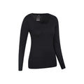 Black - Side - Mountain Warehouse Womens-Ladies Keep The Heat Thermal Top