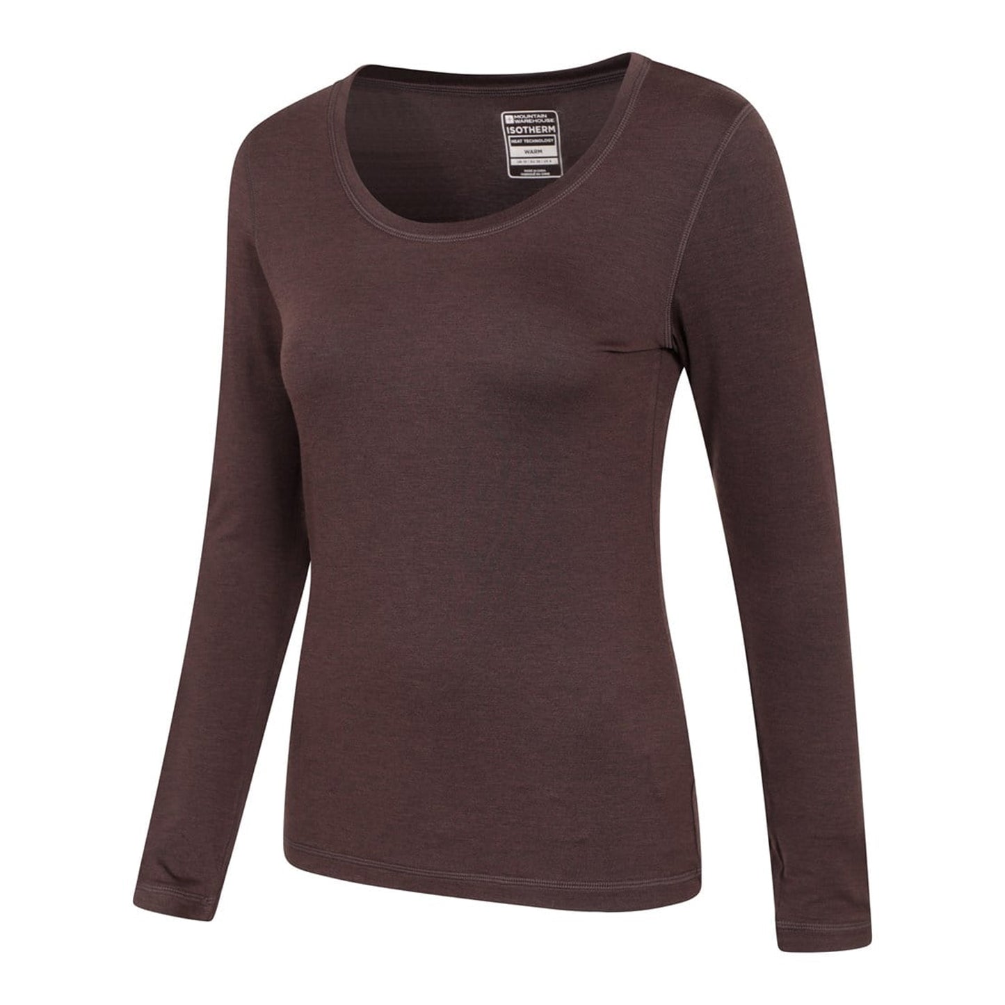 Brown - Lifestyle - Mountain Warehouse Womens-Ladies Keep The Heat Thermal Top