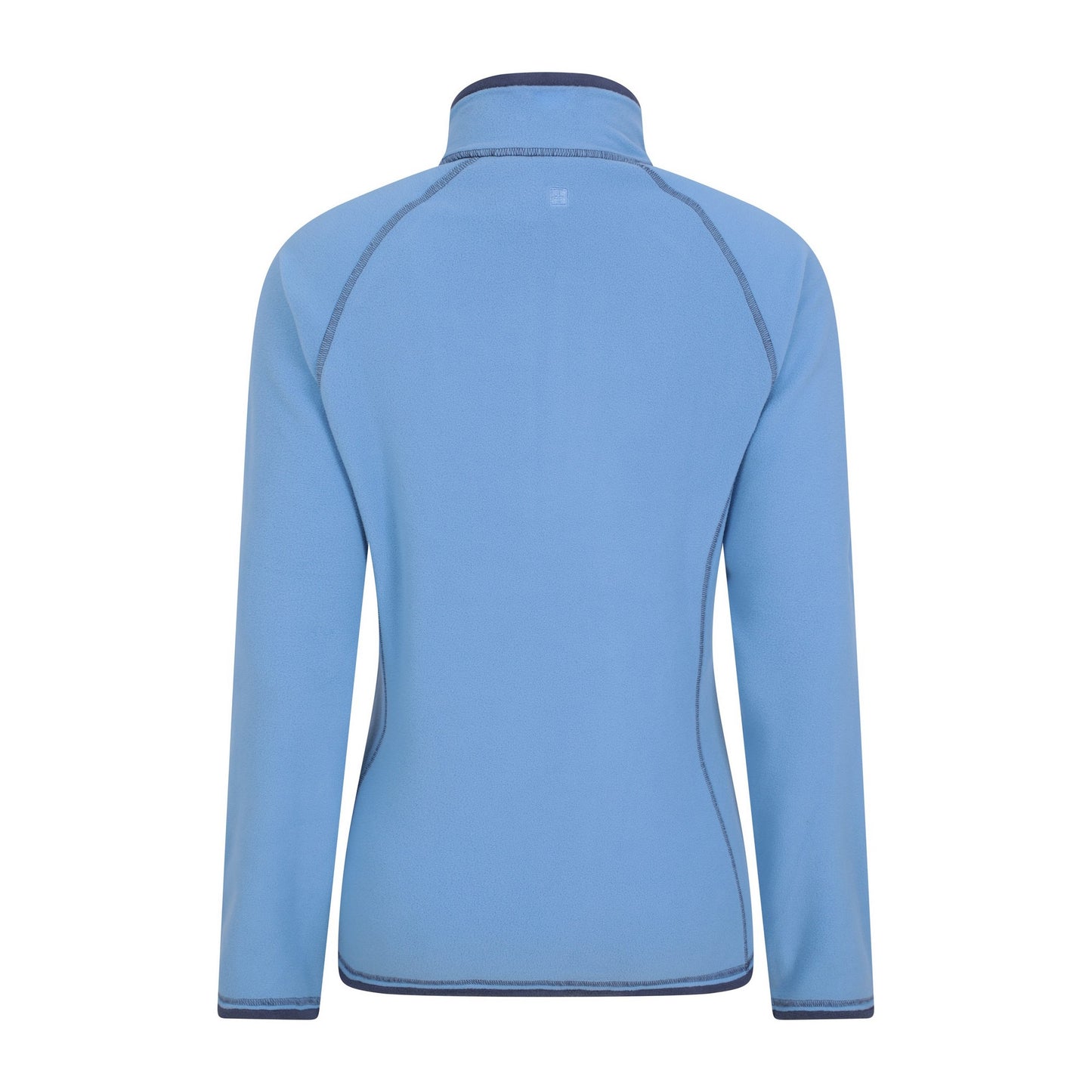 Dark Blue - Side - Mountain Warehouse Womens-Ladies Montana Half Zip Fleece Top