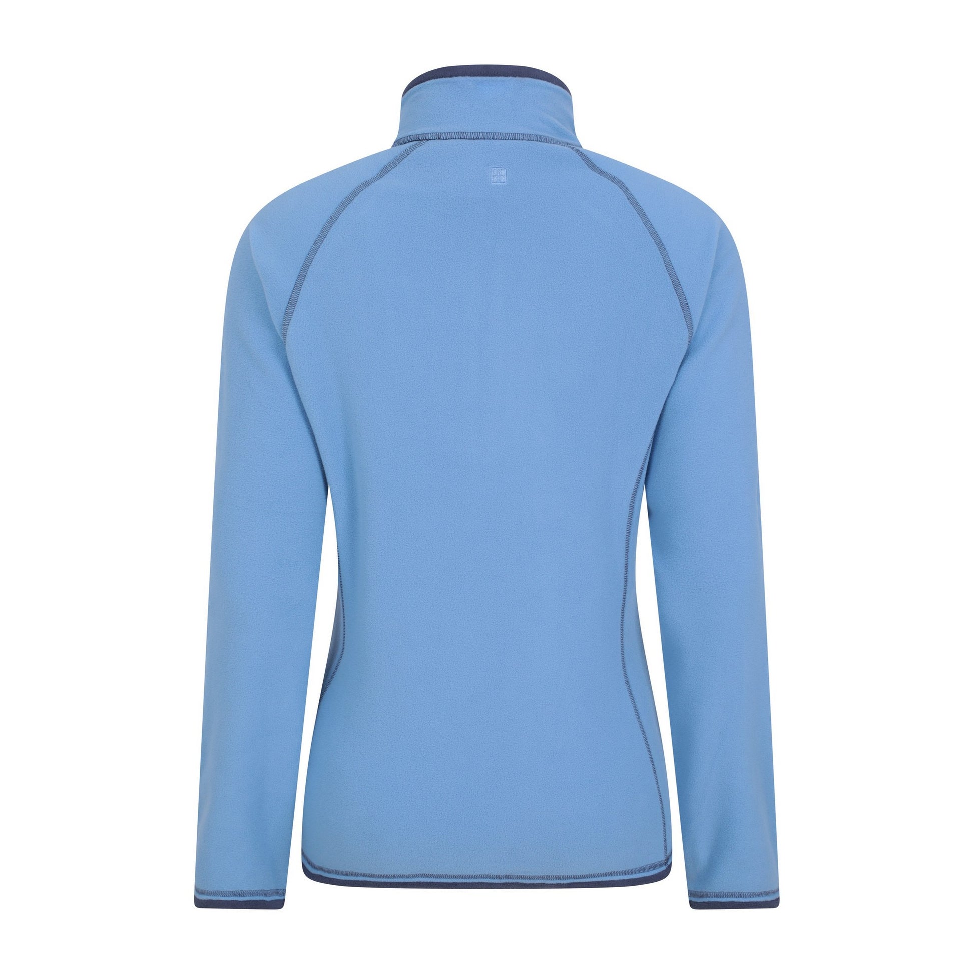 Dark Blue - Side - Mountain Warehouse Womens-Ladies Montana Half Zip Fleece Top