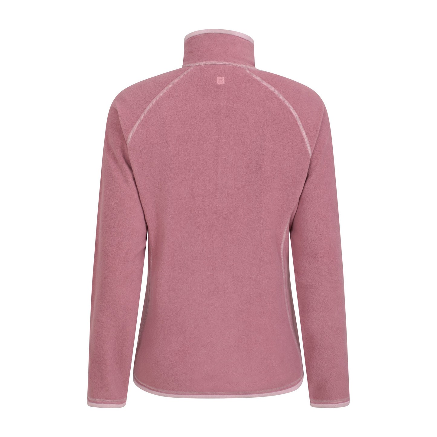 Light Pink - Side - Mountain Warehouse Womens-Ladies Montana Half Zip Fleece Top