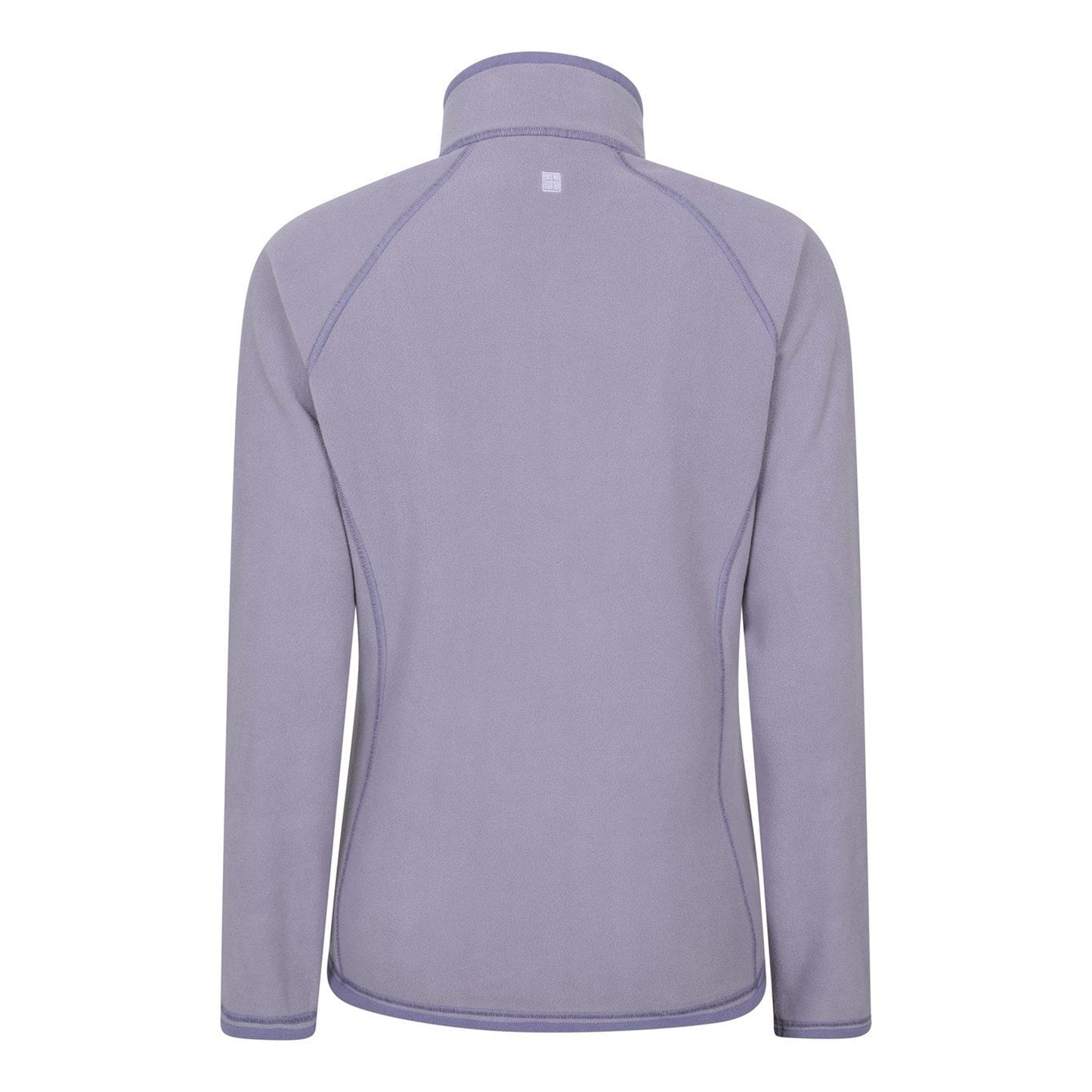 Dusky Purple - Back - Mountain Warehouse Womens-Ladies Montana Half Zip Fleece Top